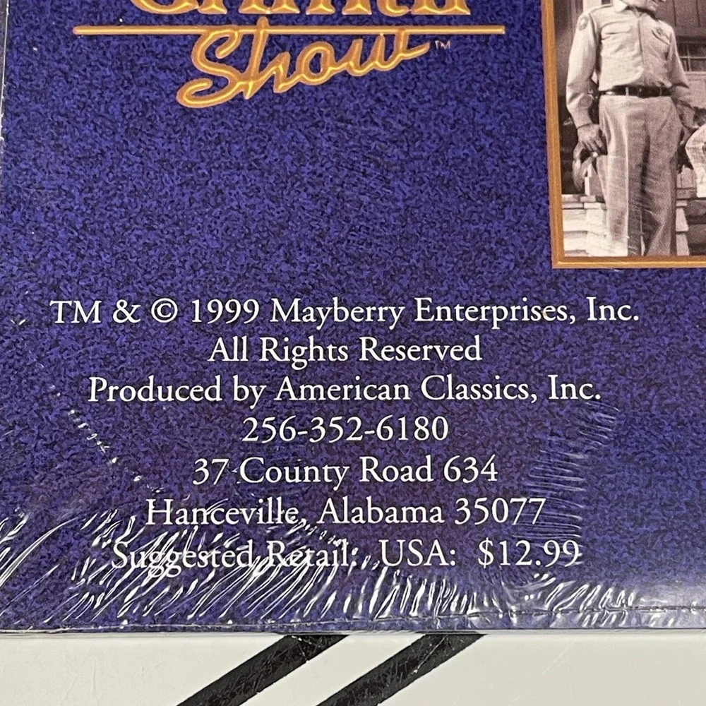 The Andy Griffith Show 40th Anniversary‎ 12 Month Calendar 2000 New in Wrapping